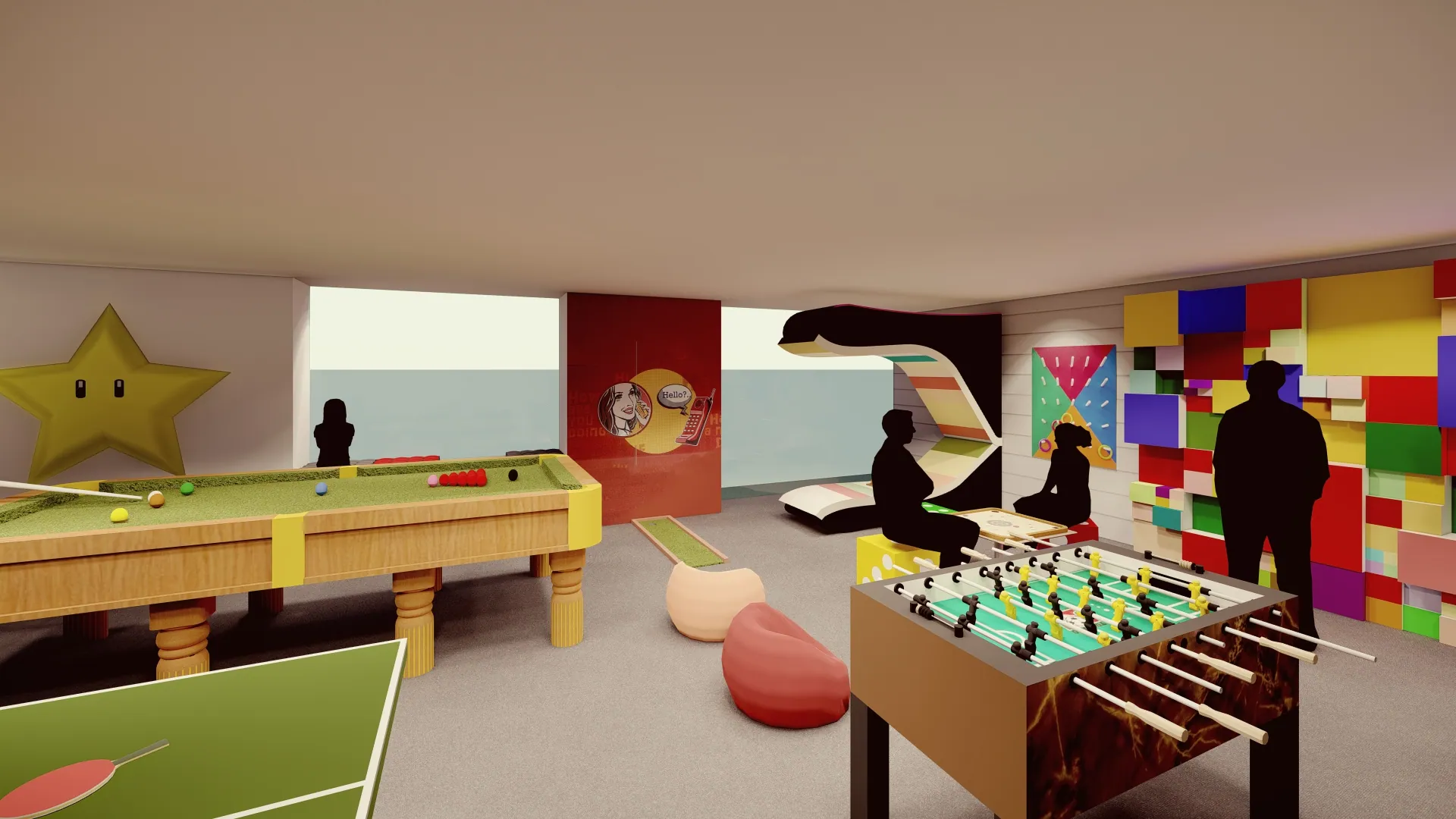 Google Office — Lounge Design Proposal