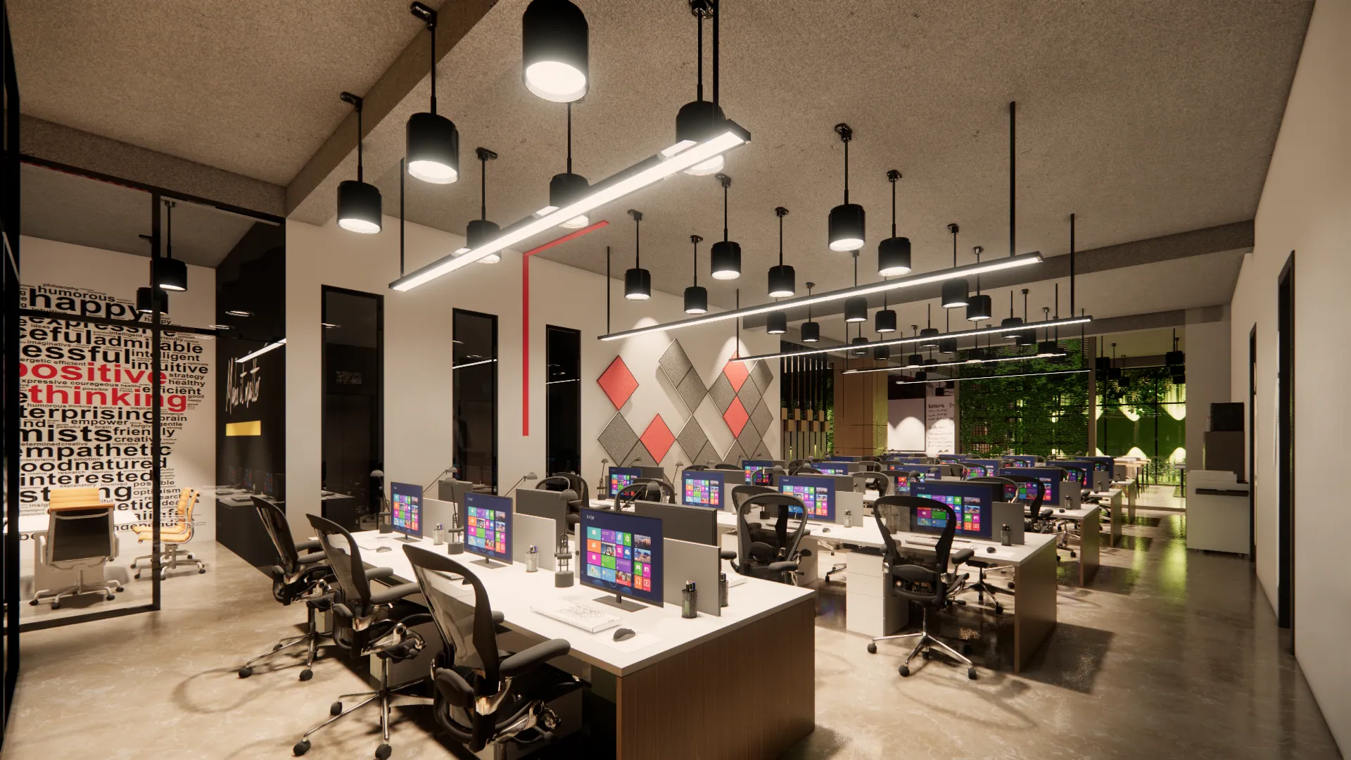 Studio Mosaic — Industrial-Chic Workspace